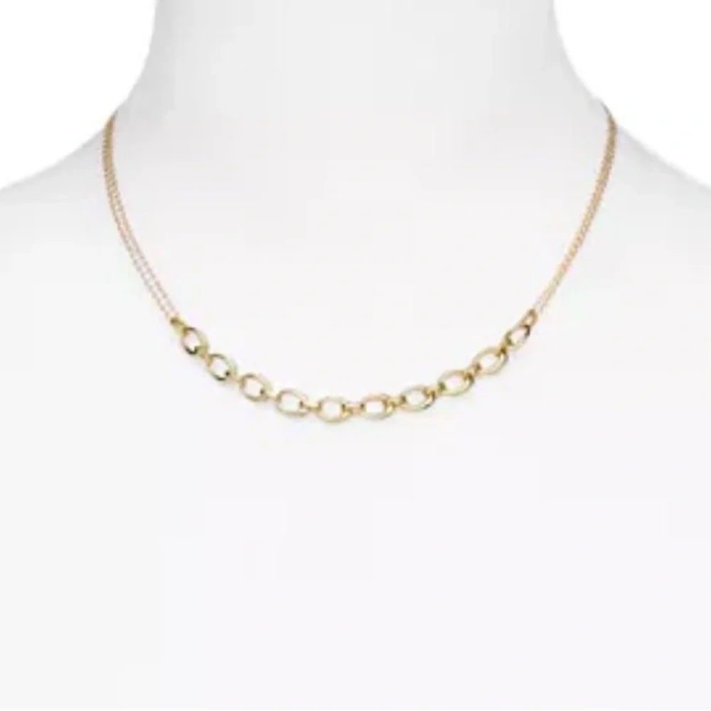 NWT- Argento Vivo Oval Frontal Necklace, 16